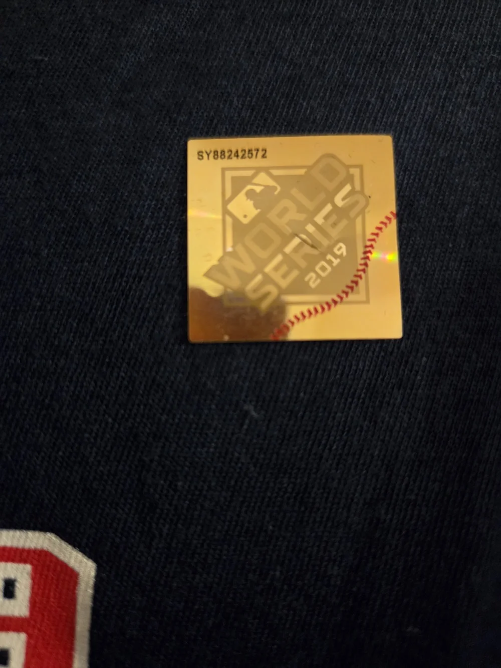 Washington Nationals 2019 World Series Champions Navy T‑Shirt